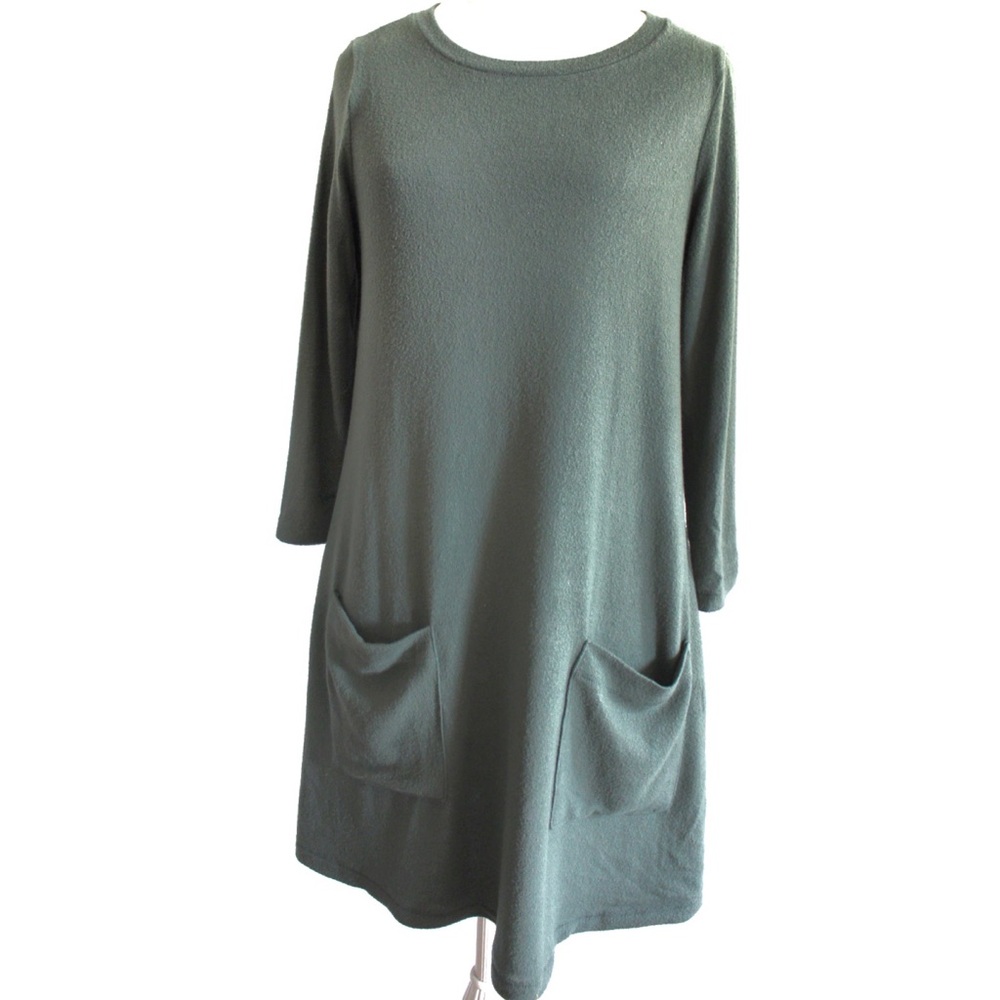 A&F Sweater Pocket Swing Tunic Dress Small